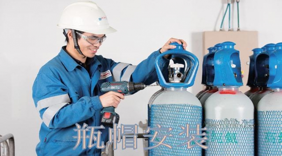 The development of industrial gas in China